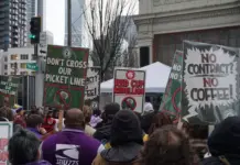 Mayor-elect Wilson Joins Starbucks Workers at Strike Rally