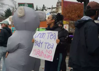 Seattle Starbucks Workers on the Picket Kick Off Nationwide Strike